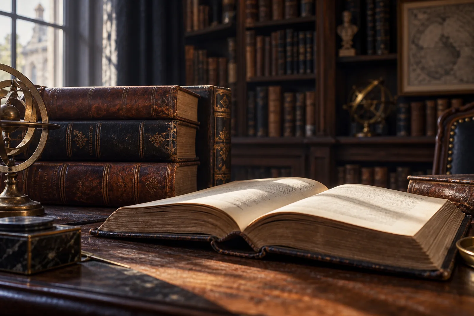 Les livres, un chemin vers l’histoire et les idées.